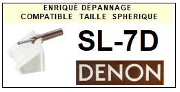 DENON-SL7D  SL-7D-POINTES-DE-LECTURE-DIAMANTS-SAPHIRS-COMPATIBLES