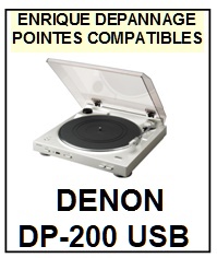 DENON-DP200USB-POINTES-DE-LECTURE-DIAMANTS-SAPHIRS-COMPATIBLES