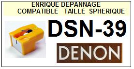 DENON-DSN39 DSN-39-POINTES-DE-LECTURE-DIAMANTS-SAPHIRS-COMPATIBLES