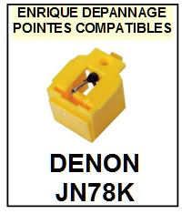 DENON-JN78K-POINTES-DE-LECTURE-DIAMANTS-SAPHIRS-COMPATIBLES