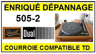 DUAL-502-2-COURROIES-ET-KITS-COURROIES-COMPATIBLES