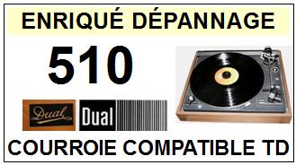 DUAL-510-COURROIES-COMPATIBLES