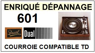 DUAL-601-COURROIES-COMPATIBLES