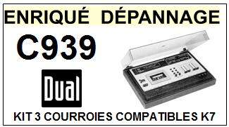 DUAL-C939-COURROIES-ET-KITS-COURROIES-COMPATIBLES