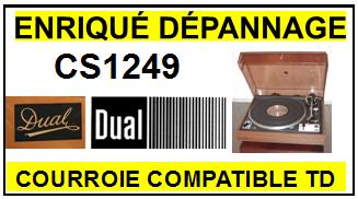 DUAL-CS1249-COURROIES-COMPATIBLES