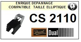 DUAL-CS2110-POINTES-DE-LECTURE-DIAMANTS-SAPHIRS-COMPATIBLES