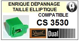 DUAL-CS3530-POINTES-DE-LECTURE-DIAMANTS-SAPHIRS-COMPATIBLES