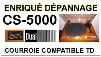 DUAL-CS5000-COURROIES-ET-KITS-COURROIES-COMPATIBLES