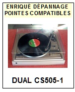 DUAL-CS505-1-POINTES-DE-LECTURE-DIAMANTS-SAPHIRS-COMPATIBLES