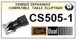 DUAL-CS505-1-POINTES-DE-LECTURE-DIAMANTS-SAPHIRS-COMPATIBLES