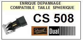 DUAL-CS508-POINTES-DE-LECTURE-DIAMANTS-SAPHIRS-COMPATIBLES