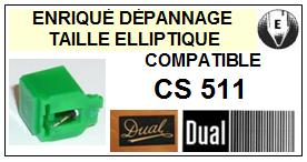 DUAL-CS511-POINTES-DE-LECTURE-DIAMANTS-SAPHIRS-COMPATIBLES