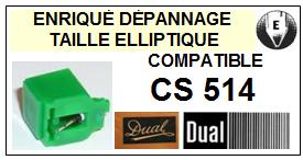 DUAL-CS514-POINTES-DE-LECTURE-DIAMANTS-SAPHIRS-COMPATIBLES