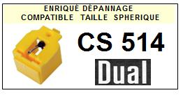 DUAL-CS514-POINTES-DE-LECTURE-DIAMANTS-SAPHIRS-COMPATIBLES