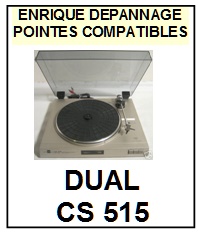 DUAL-CS515-POINTES-DE-LECTURE-DIAMANTS-SAPHIRS-COMPATIBLES