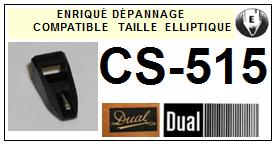 DUAL-CS515-POINTES-DE-LECTURE-DIAMANTS-SAPHIRS-COMPATIBLES