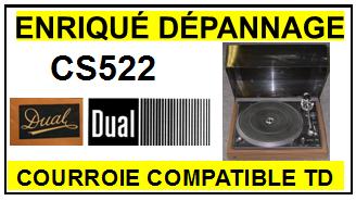 DUAL-cs522-COURROIES-COMPATIBLES