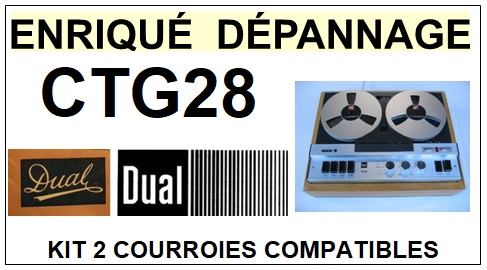 DUAL-CTG28-COURROIES-ET-KITS-COURROIES-COMPATIBLES