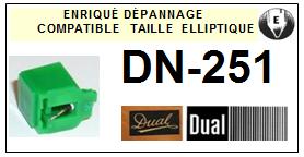 DUAL-DN251-POINTES-DE-LECTURE-DIAMANTS-SAPHIRS-COMPATIBLES