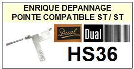 DUAL-HS36-POINTES-DE-LECTURE-DIAMANTS-SAPHIRS-COMPATIBLES
