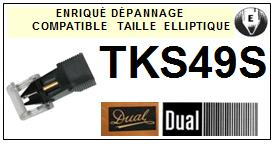 DUAL-TKS49S-POINTES-DE-LECTURE-DIAMANTS-SAPHIRS-COMPATIBLES