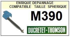 DUCRETET THOMSON-M390-POINTES-DE-LECTURE-DIAMANTS-SAPHIRS-COMPATIBLES