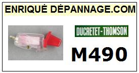 DUCRETET THOMSON<br> M490  Cellule MONO diamant sphrique pour tourne-disques <br><SMALL>s-cel 2015-04</small>