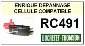 DUCRETET THOMSON platine  RC491    Cellule Compatible saphir sphrique