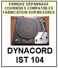 DYNACORD-IST104-COURROIES-COMPATIBLES