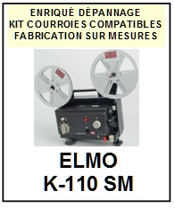 ELMO-K110SM K-110 SM 8MM-COURROIES-ET-KITS-COURROIES-COMPATIBLES