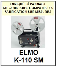 ELMO-K110SM K-110 SM 8MM-COURROIES-ET-KITS-COURROIES-COMPATIBLES