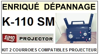 ELMO-K110SM K-110 SM 8MM-COURROIES-ET-KITS-COURROIES-COMPATIBLES