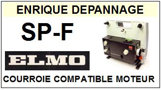 ELMO-SPF MOTEUR SP-F SUPER 8-COURROIES-ET-KITS-COURROIES-COMPATIBLES