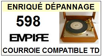 EMPIRE-598-COURROIES-ET-KITS-COURROIES-COMPATIBLES