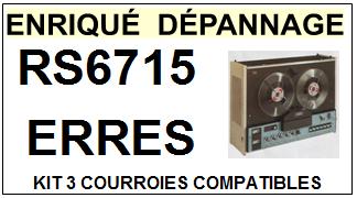 ERRES-RS6715-COURROIES-COMPATIBLES