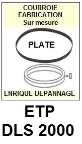 ETP-DLS2000-COURROIES-ET-KITS-COURROIES-COMPATIBLES