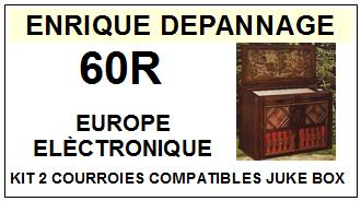 EUROPE ELECTRONIQUE-60R-COURROIES-COMPATIBLES