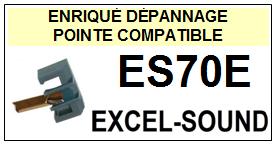 EXCEL SOUND-ES70E-POINTES-DE-LECTURE-DIAMANTS-SAPHIRS-COMPATIBLES