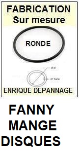 FANNY-MANGE DISQUES-COURROIES-COMPATIBLES