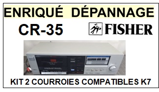 FISHER-CR35 CR-35-COURROIES-COMPATIBLES