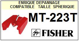 FISHER-MT223T  MT-223T-POINTES-DE-LECTURE-DIAMANTS-SAPHIRS-COMPATIBLES