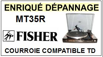 FISHER-MT35R MT-35R-COURROIES-COMPATIBLES