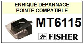 FISHER-MT6115.  MT-6115-POINTES-DE-LECTURE-DIAMANTS-SAPHIRS-COMPATIBLES