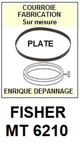 FISHER-MT6210-COURROIES-COMPATIBLES