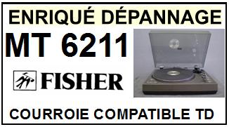 FISHER-MT6211-COURROIES-COMPATIBLES