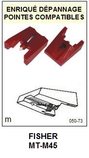 FISHER-MTM45  MT-M45-POINTES-DE-LECTURE-DIAMANTS-SAPHIRS-COMPATIBLES