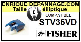 FISHER-STV35VD-POINTES-DE-LECTURE-DIAMANTS-SAPHIRS-COMPATIBLES