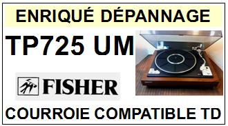 FISHER-TP725UM-COURROIES-ET-KITS-COURROIES-COMPATIBLES