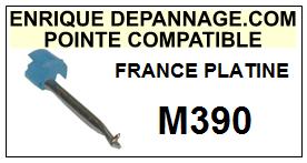 FRANCE PLATINE-M390-POINTES-DE-LECTURE-DIAMANTS-SAPHIRS-COMPATIBLES