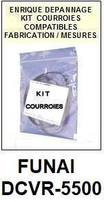 FUNAI-DCVR5500 DCVR-5500-COURROIES-ET-KITS-COURROIES-COMPATIBLES